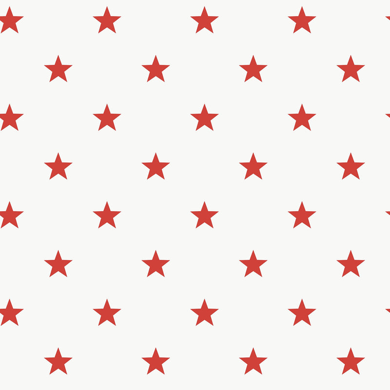 Stars Red Kids and Teens Wallpaper by Galerie