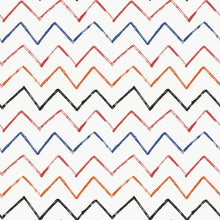 Zig Zag Red Kids and Teens Wallpaper by Galerie