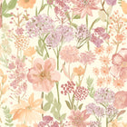 A61603 Wildflowers Pink Cream Wallpaper by Grandeco
