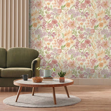 A61603 Wildflowers Pink Cream Wallpaper by Grandeco