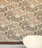49560 Fiori Antichi Gitane Warm Greige Wallpaper By Arte