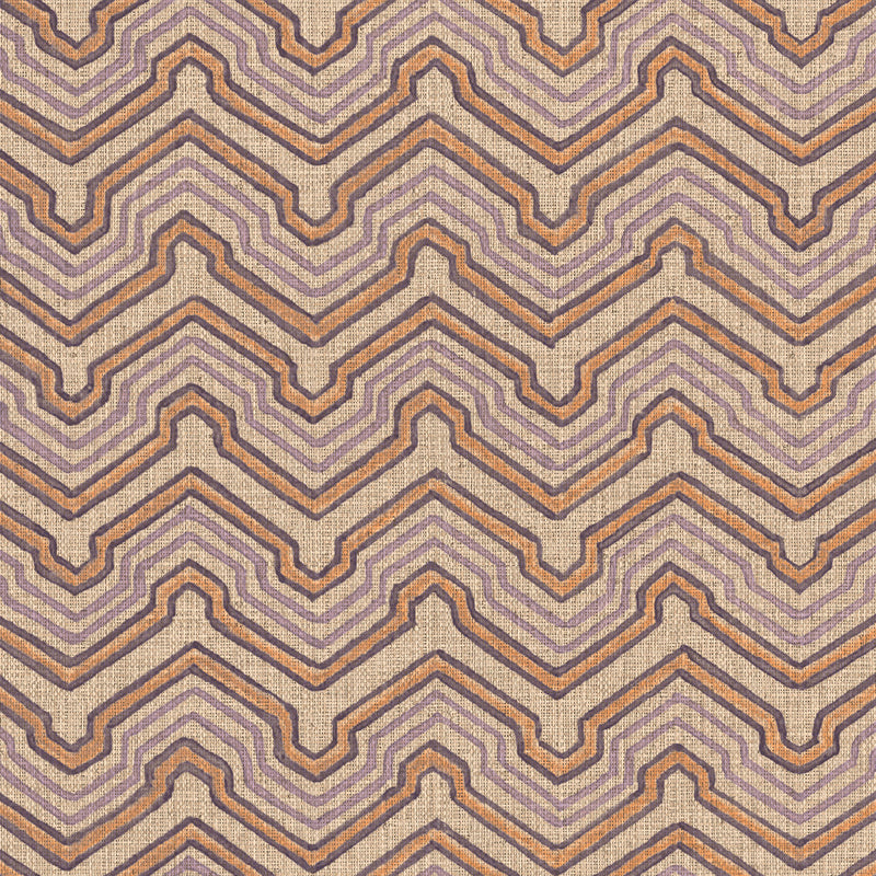 49552 Ondas Gitane Lilac Wallpaper By Arte
