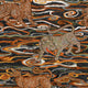 Tigris Gitane Burnt Sienna Wallpaper By Arte