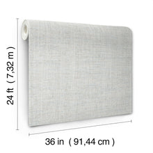 Kami Paperweave Sky Lemieux Et Cie Wallpaper by York Wallcoverings