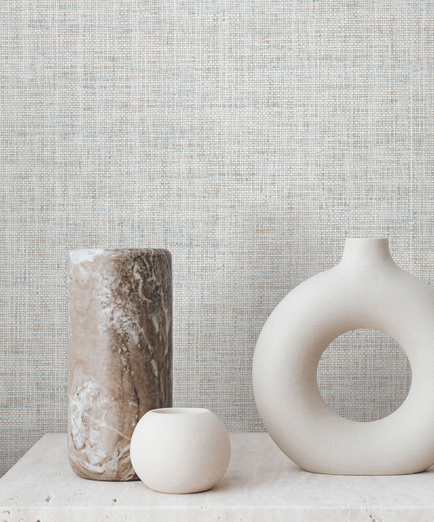 Kami Paperweave Sky Lemieux Et Cie Wallpaper by York Wallcoverings