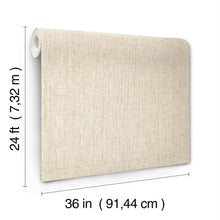 Kami Paperweave Natural Lemieux Et Cie Wallpaper by York Wallcoverings