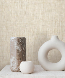 Kami Paperweave Natural Lemieux Et Cie Wallpaper by York Wallcoverings