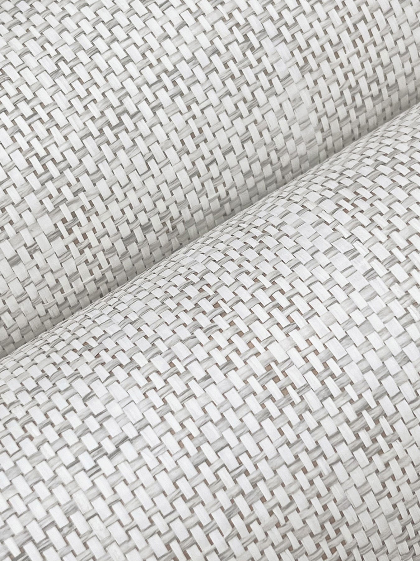 Kami Paperweave Smoke Lemieux Et Cie Wallpaper by York Wallcoverings