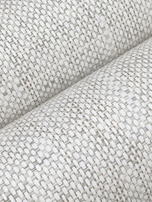 Kami Paperweave Smoke Lemieux Et Cie Wallpaper by York Wallcoverings