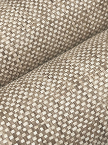 Kami Paperweave Mushroom Lemieux Et Cie Wallpaper by York Wallcoverings