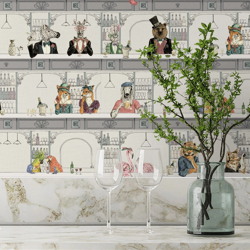 BMCF003/07B Happy Hour Day Wallpaper by Brand McKenzie