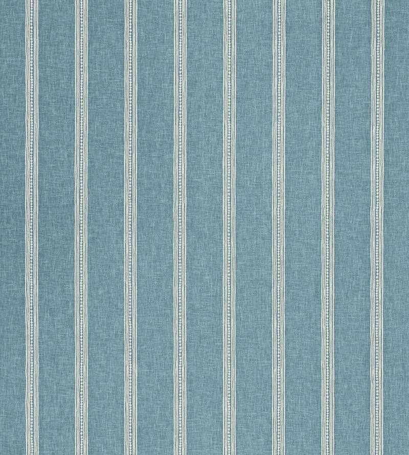 NPOF134837 Harvest Stripe Cornflower Pomona Fabric by Scion