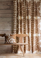 Hawaiian Sandalwood Patchwork Fabric by Lewis & Wood