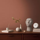 Plain Texture Orange Havana 2 Wallpaper by Galerie