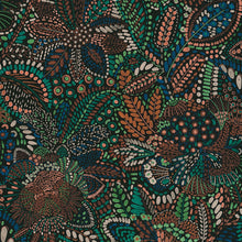 Floral Blue Havana 2 Wallpaper by Galerie