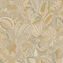 Floral Beige Havana 2 Wallpaper by Galerie