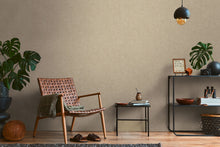 Plain Texture Bronze Brown Havana 2 Wallpaper by Galerie
