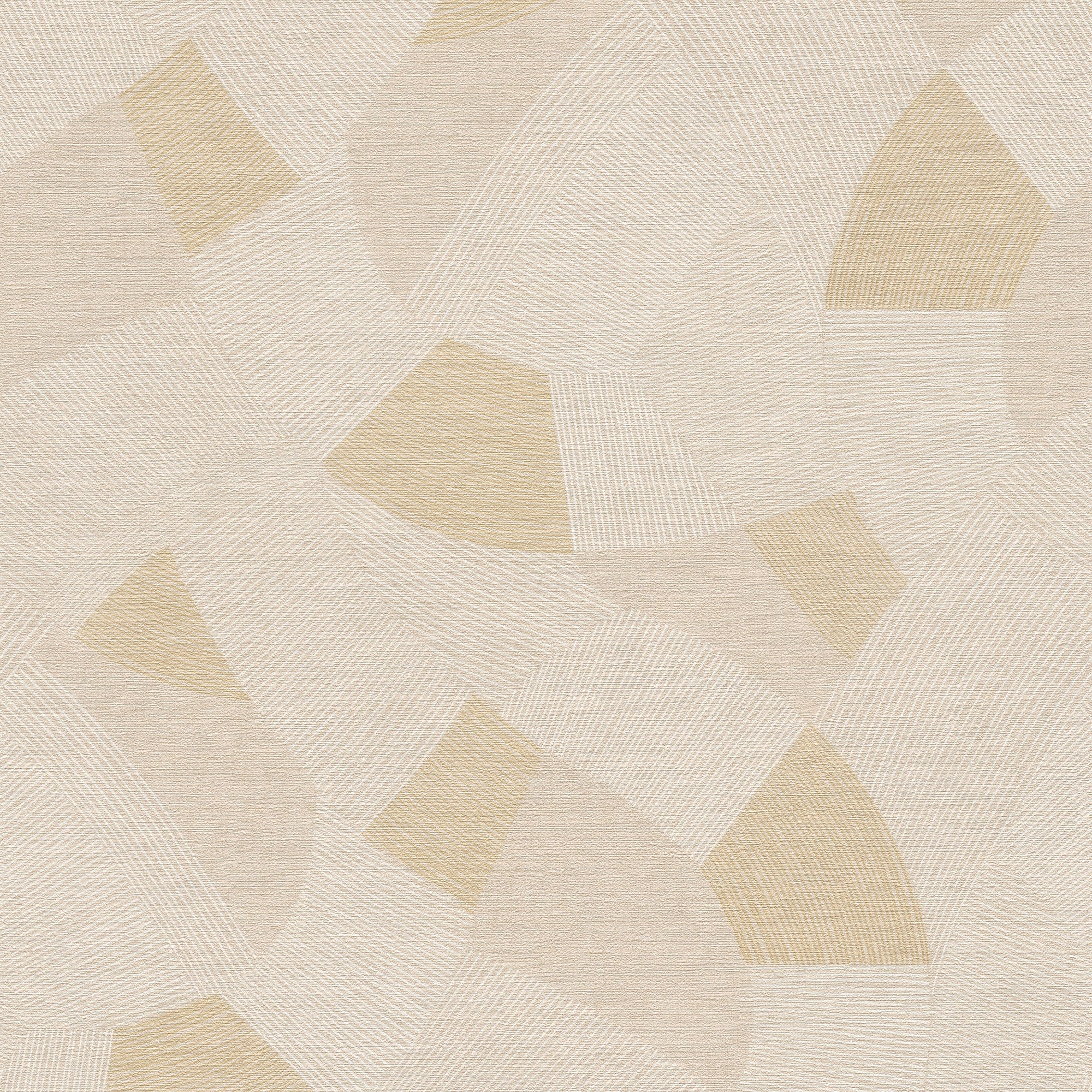 Geometric Beige Havana 2 Wallpaper by Galerie