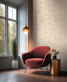 Geometric Beige Havana 2 Wallpaper by Galerie