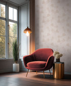 Geometric Silver Grey Havana 2 Wallpaper by Galerie