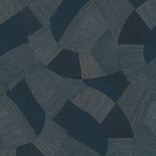 Geometric Blue Havana 2 Wallpaper by Galerie