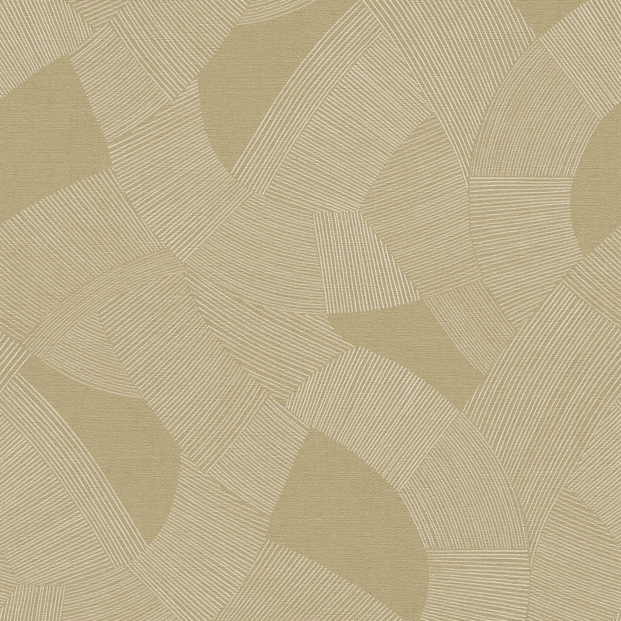 Geometric Yellow Havana 2 Wallpaper by Galerie