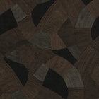 Geometric Bronze Brown Havana 2 Wallpaper by Galerie