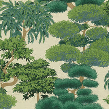 Tree Leaf Green Havana 2 Wallpaper by Galerie