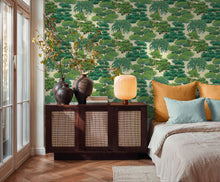 Tree Leaf Green Havana 2 Wallpaper by Galerie