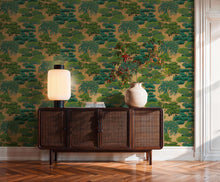 Tree Leaf Green Havana 2 Wallpaper by Galerie