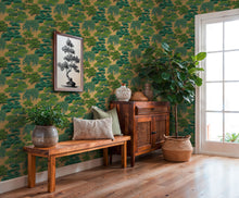 Tree Leaf Green Havana 2 Wallpaper by Galerie