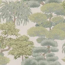 Tree Leaf Green Havana 2 Wallpaper by Galerie
