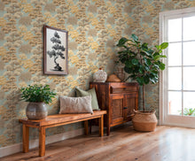 Tree Leaf Beige Havana 2 Wallpaper by Galerie