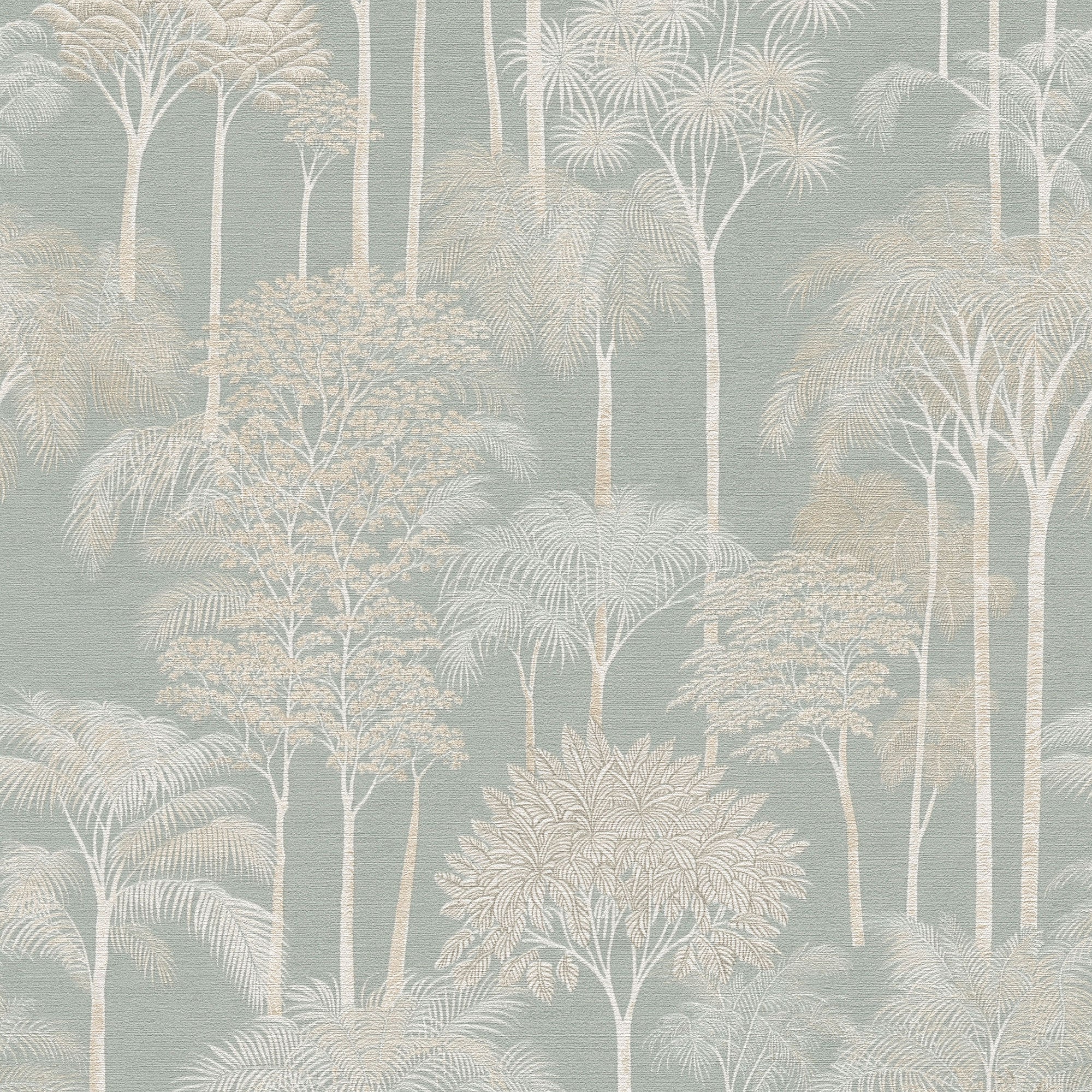 Tree Leaf Cream Havana 2 Wallpaper by Galerie