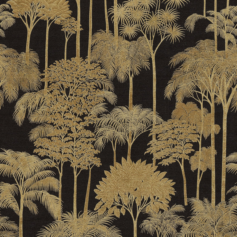 Tree Leaf Gold Havana 2 Wallpaper by Galerie