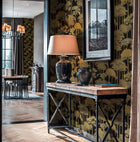 Tree Leaf Gold Havana 2 Wallpaper by Galerie