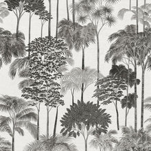 Tree Leaf Black Havana 2 Wallpaper by Galerie