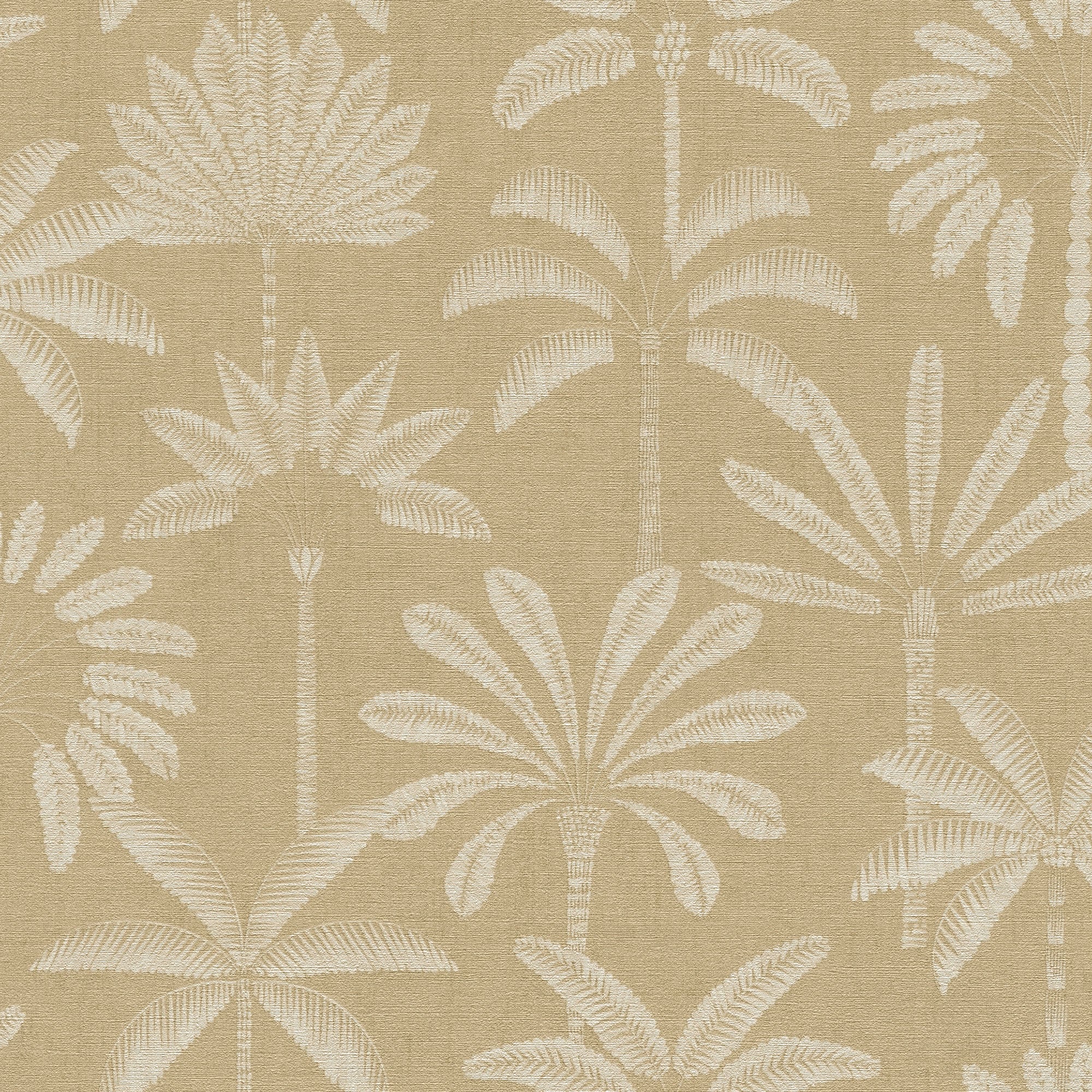 Tree Leaf Yellow Havana 2 Wallpaper by Galerie