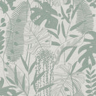 Tree Leaf Green Havana 2 Wallpaper by Galerie