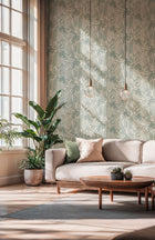 Tree Leaf Green Havana 2 Wallpaper by Galerie