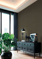 Plain Texture Bronze Brown Havana 2 Wallpaper by Galerie
