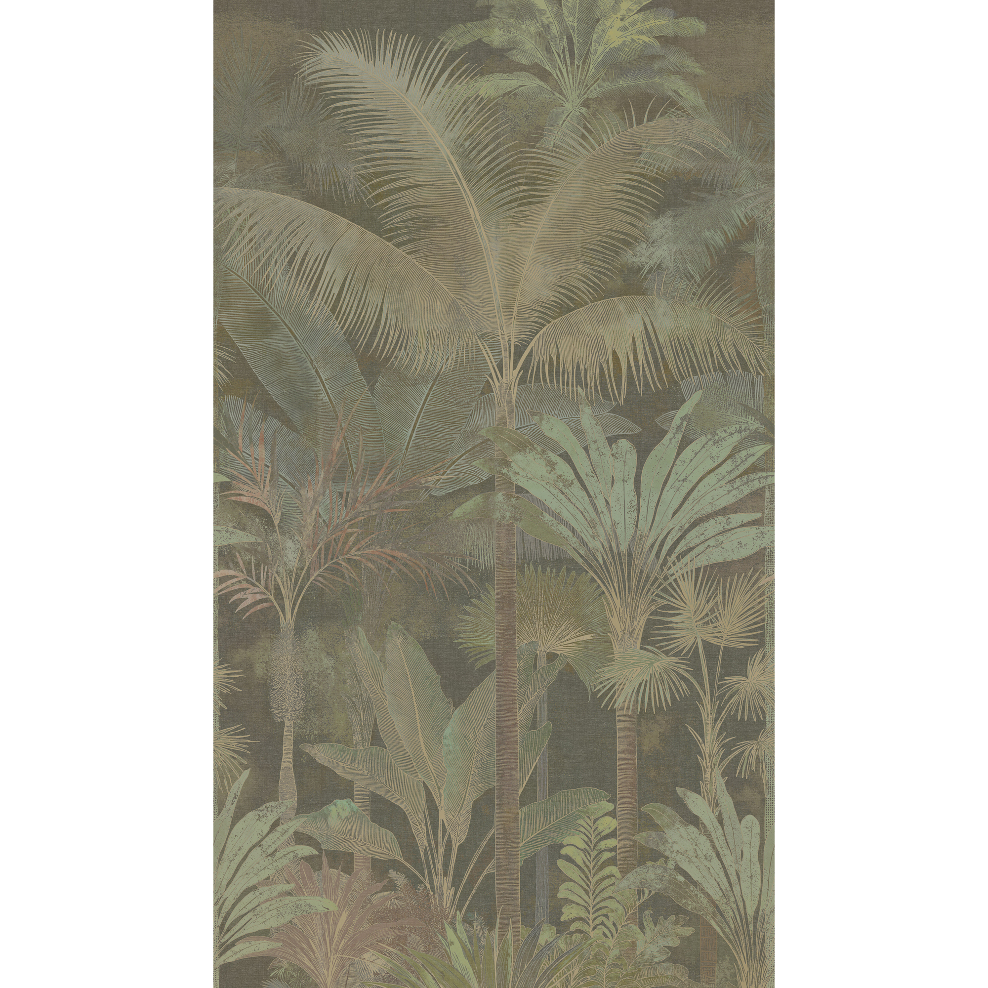 Tree Leaf Green Havana 2 Mural by Galerie