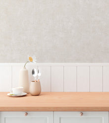 Industrial Wash Motif Beige Hygge Home Wallpaper by Galerie
