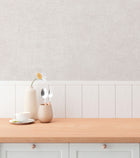 Plain Texture Beige Hygge Home Wallpaper by Galerie