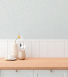 Herringbone Weave Motif Blue Hygge Home Wallpaper by Galerie