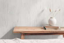 Meadow Stems Motif Beige and Silver Grey Hygge Home Wallpaper by Galerie