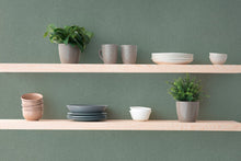 Plain Texture Green Hygge Home Wallpaper by Galerie