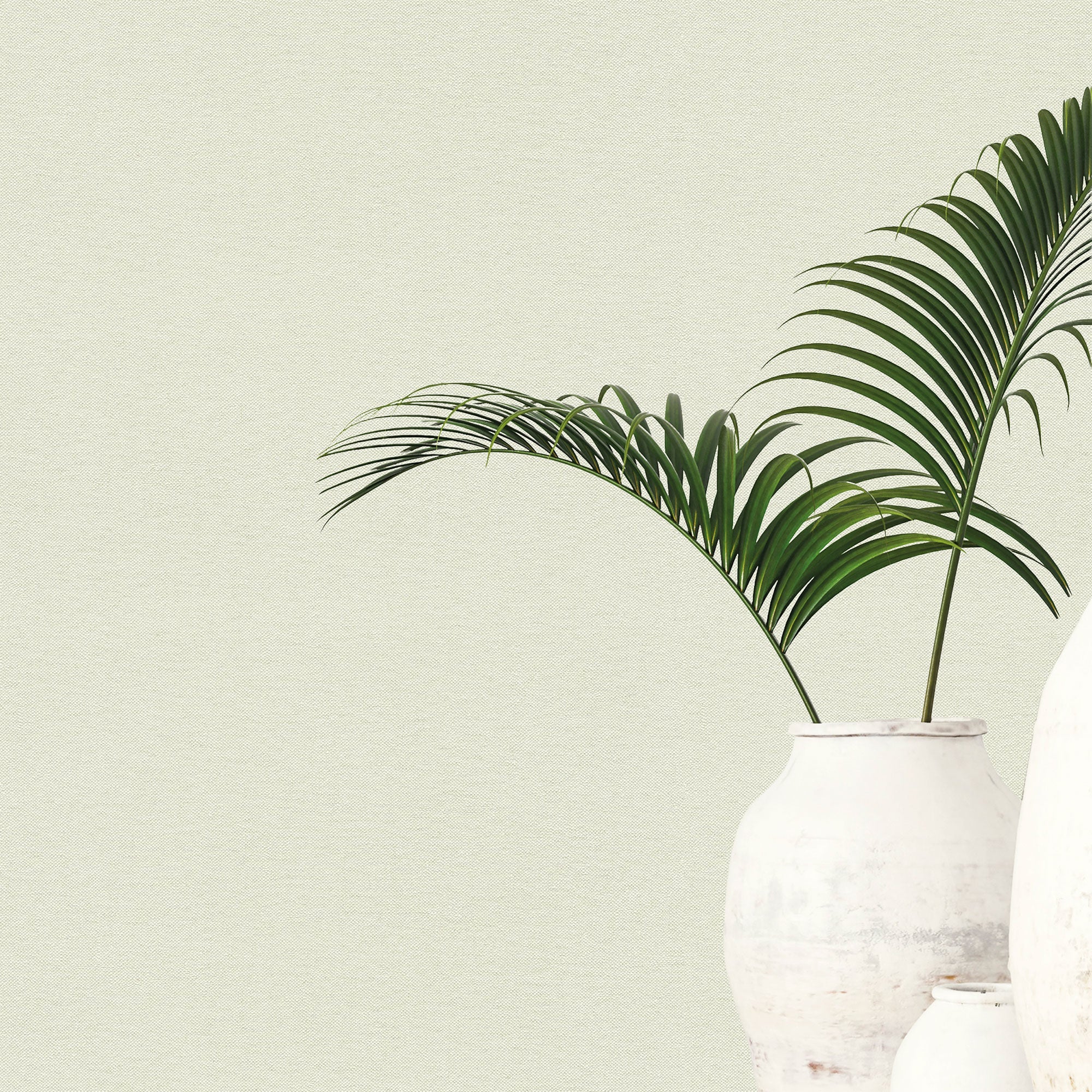 Plain Texture Green Hygge Home Wallpaper by Galerie