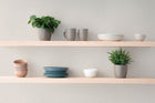 Plain Texture Beige Hygge Home Wallpaper by Galerie