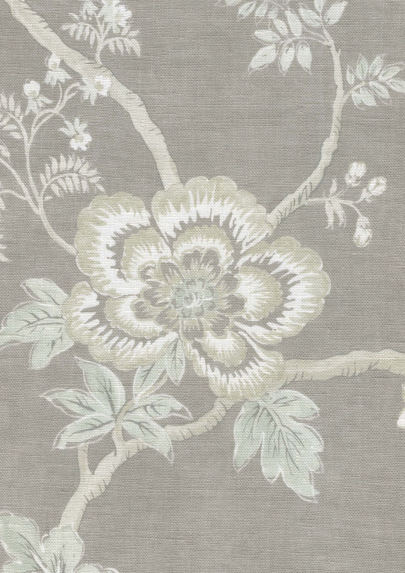 LW 160 239 Indienne Hellebore Fabric by Lewis & Wood